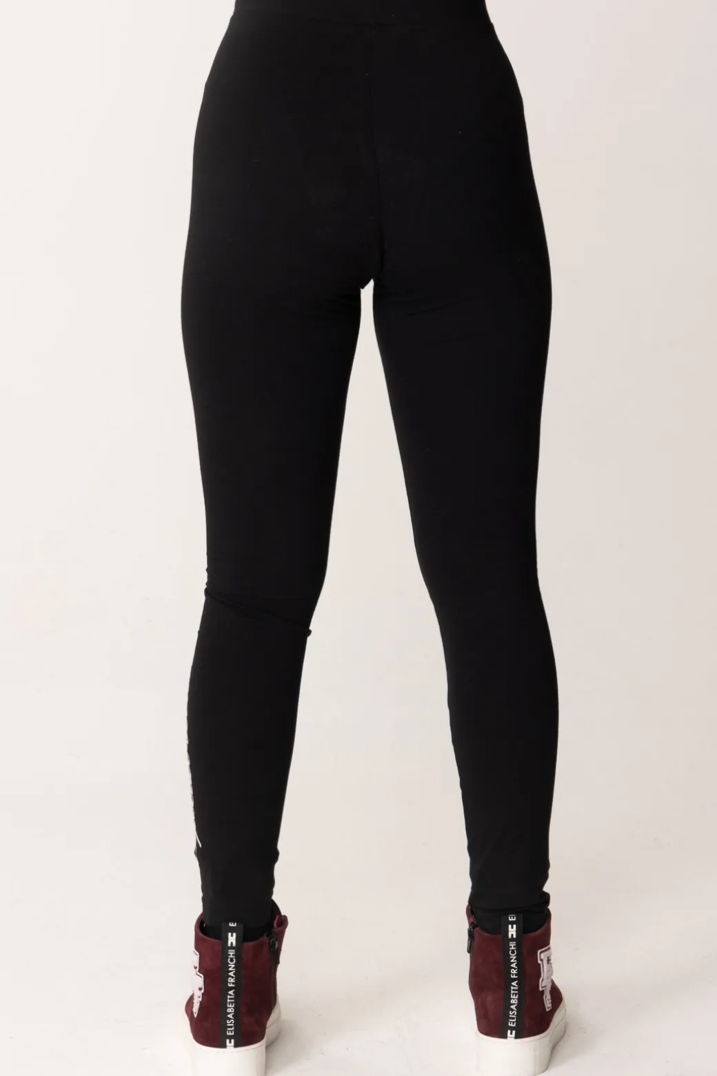 Elisabetta Franchi Bambina Leggings In Jersey con Ricamo Special Series
