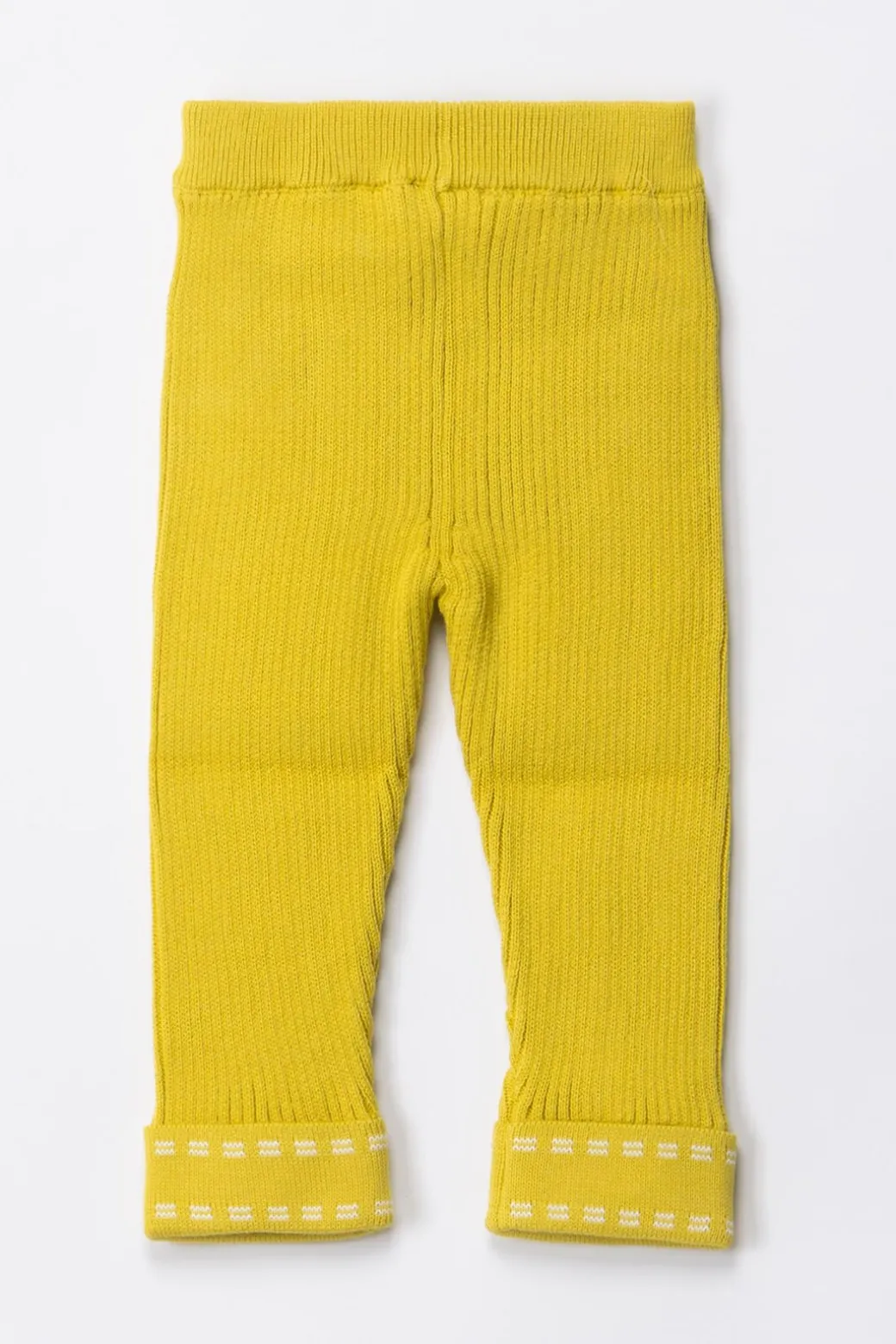 Elisabetta Franchi Bambina Leggings Tricot con Ricamo Logo