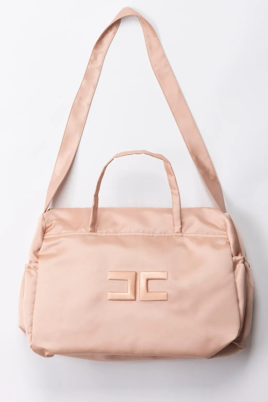 Elisabetta Franchi Bambina Mum Bag con Ricamo Logo