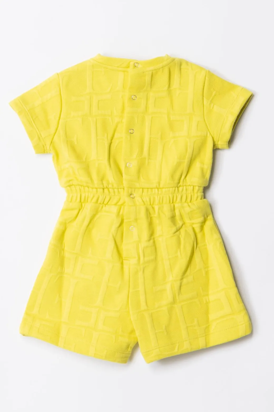 Elisabetta Franchi Bambina Pagliaccetto In Felpa con Logo Embossed