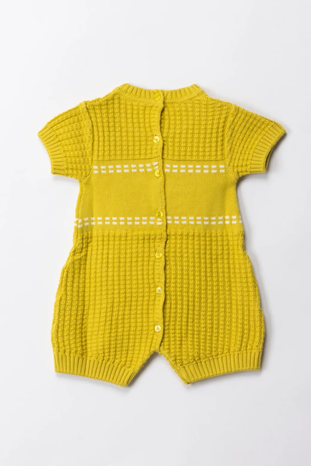 Elisabetta Franchi Bambina Pagliaccetto Tricot con Ricamo Logo