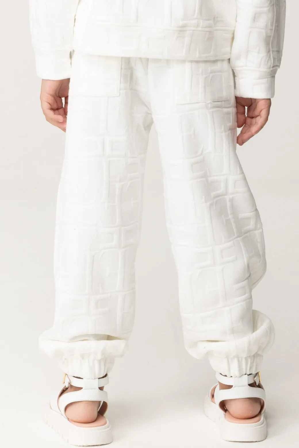 Elisabetta Franchi Bambina Pantaloni Embossed