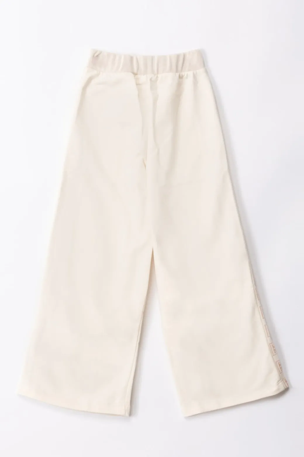 Elisabetta Franchi Bambina Pantaloni Jogging con Bande Logate