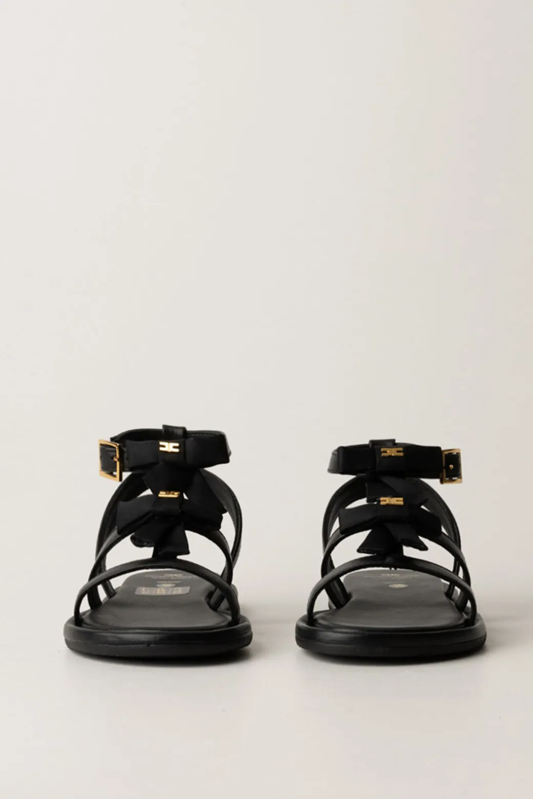 Elisabetta Franchi Bambina Sandali con Fiocchetti