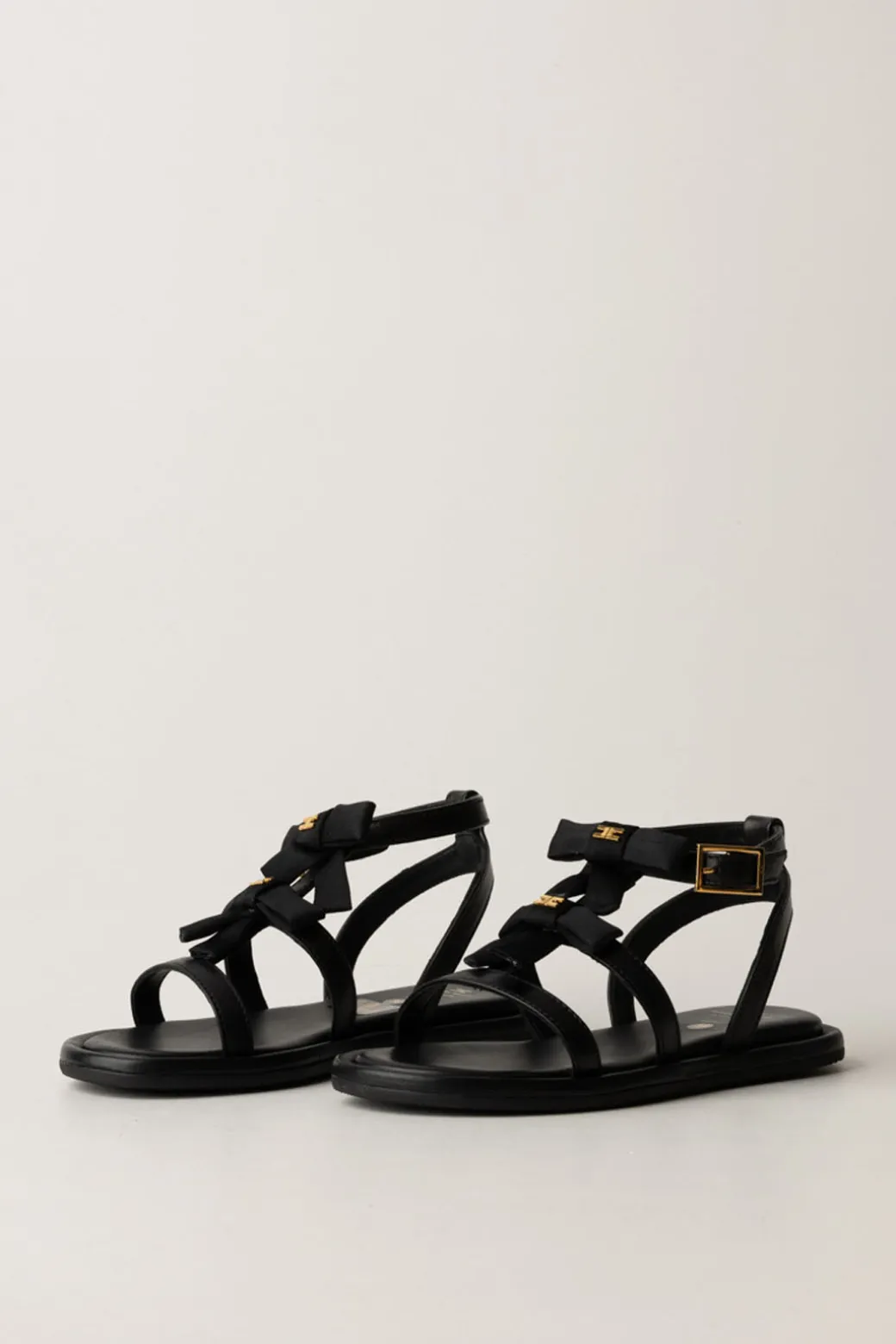 Elisabetta Franchi Bambina Sandali con Fiocchetti