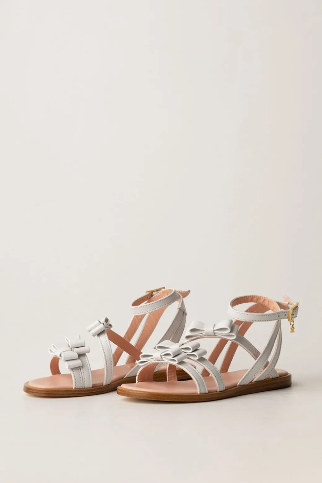 Elisabetta Franchi Bambina Sandali con Fiocchetti