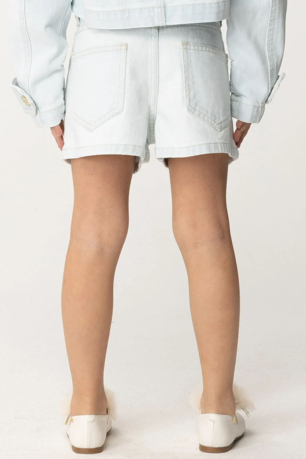 Elisabetta Franchi Bambina Shorts 5 Tasche