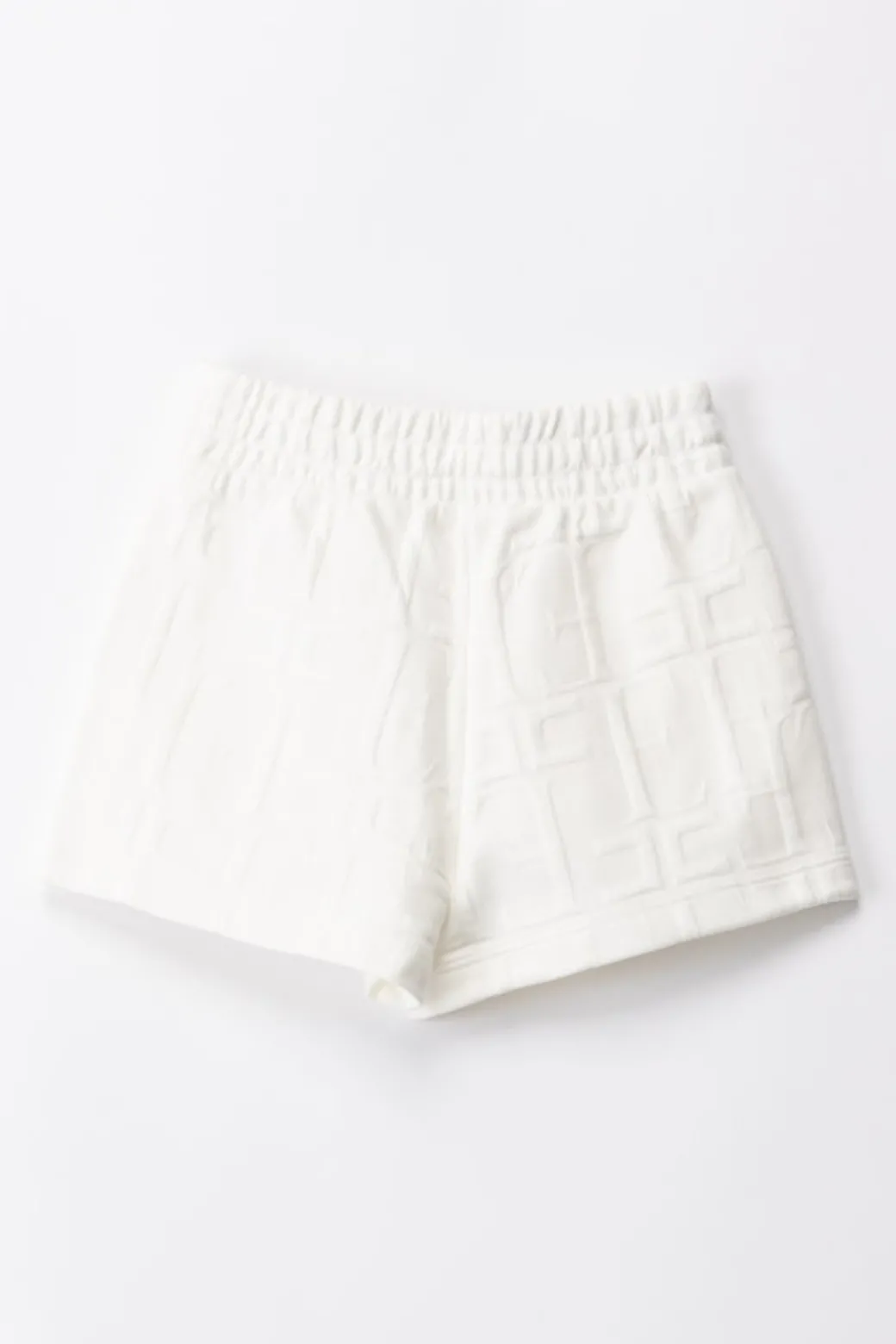 Elisabetta Franchi Bambina Shorts In Felpa con Logo Embossed