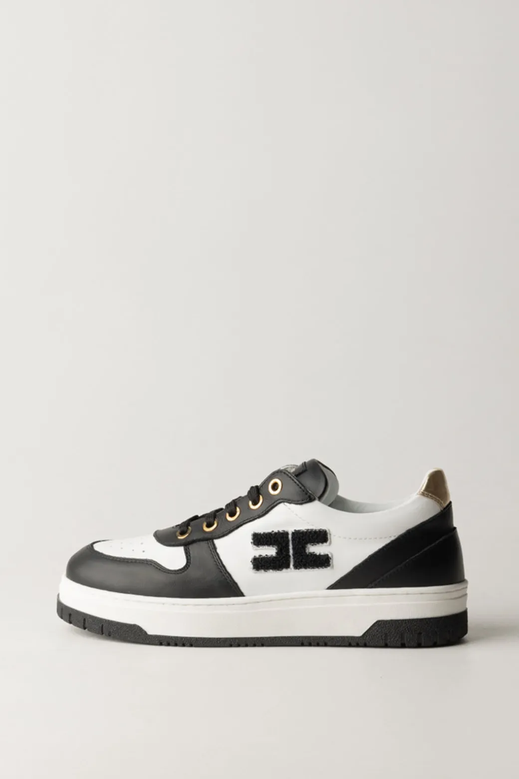 Elisabetta Franchi Bambina Sneaker Bicolore con Logo