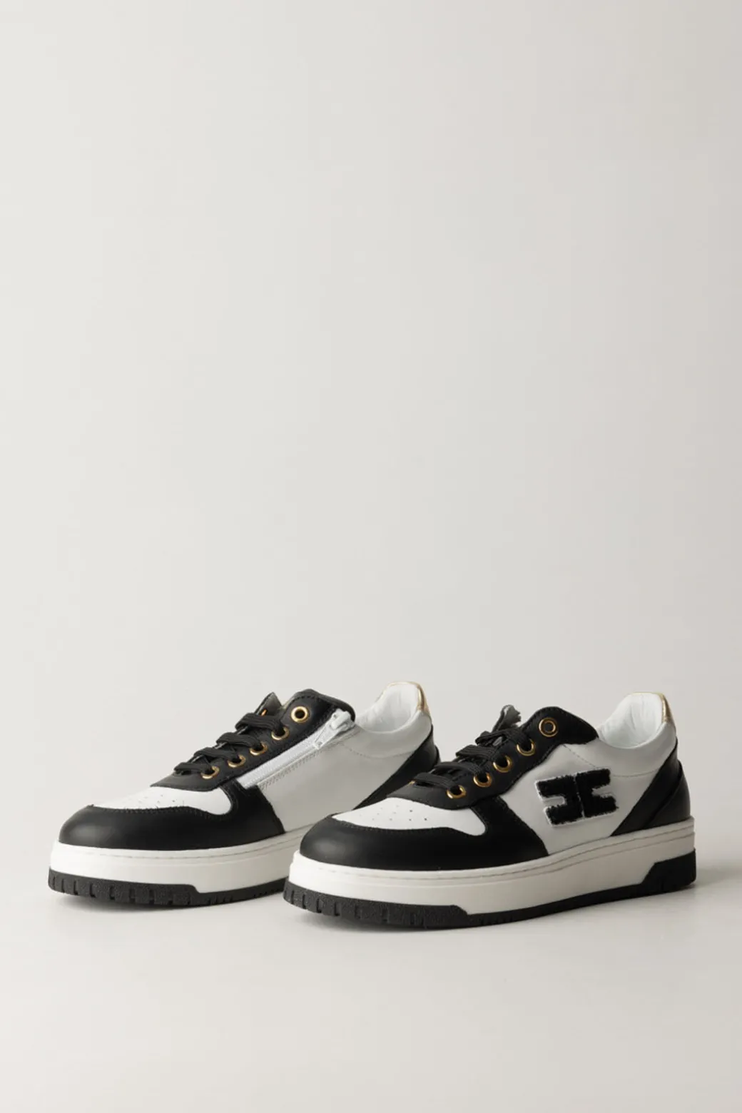 Elisabetta Franchi Bambina Sneaker Bicolore con Logo