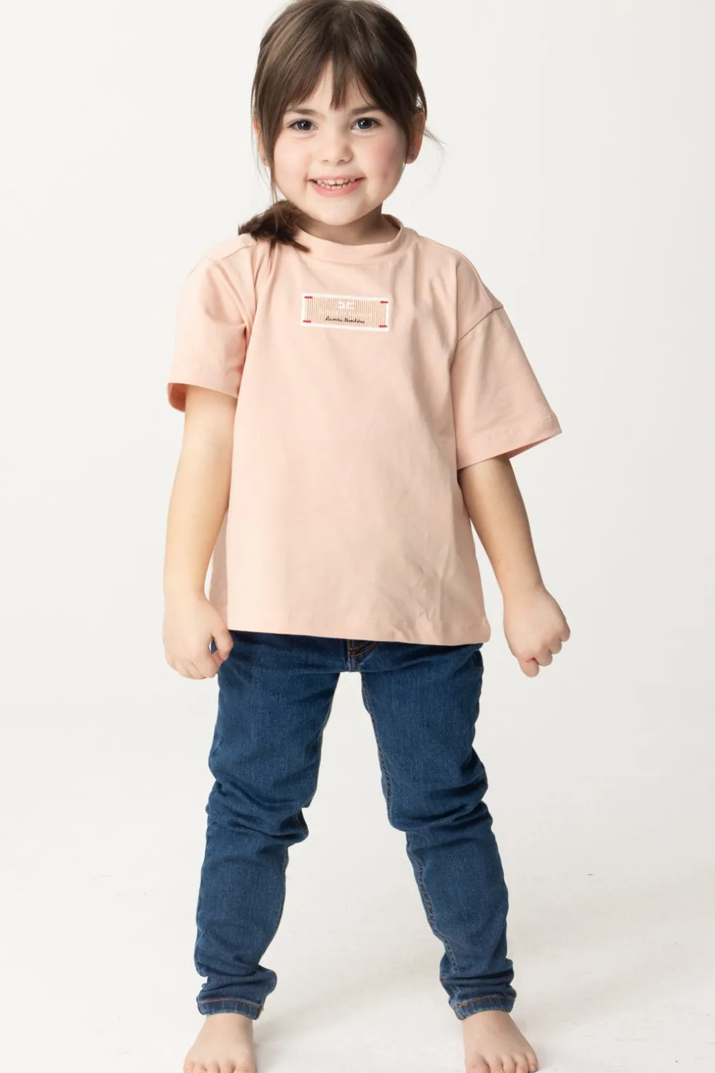 Elisabetta Franchi Bambina T-shirt con Etichetta Logo
