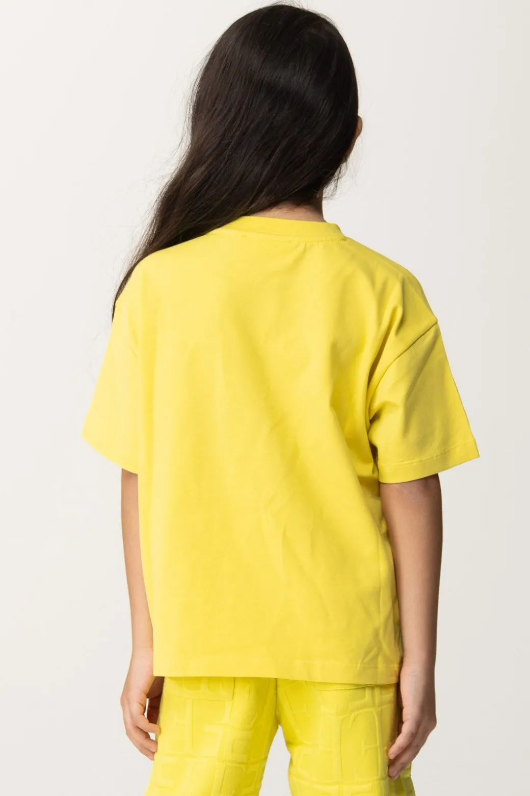 Elisabetta Franchi Bambina T-shirt con Logo Stampato