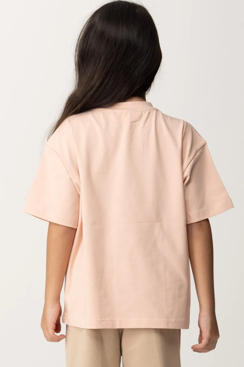 Elisabetta Franchi Bambina T-shirt con Logo Stampato