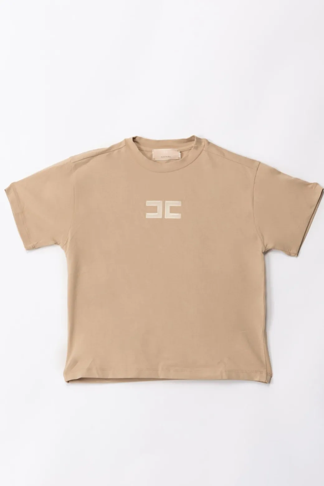 Elisabetta Franchi Bambina T-shirt con Logo Stampato