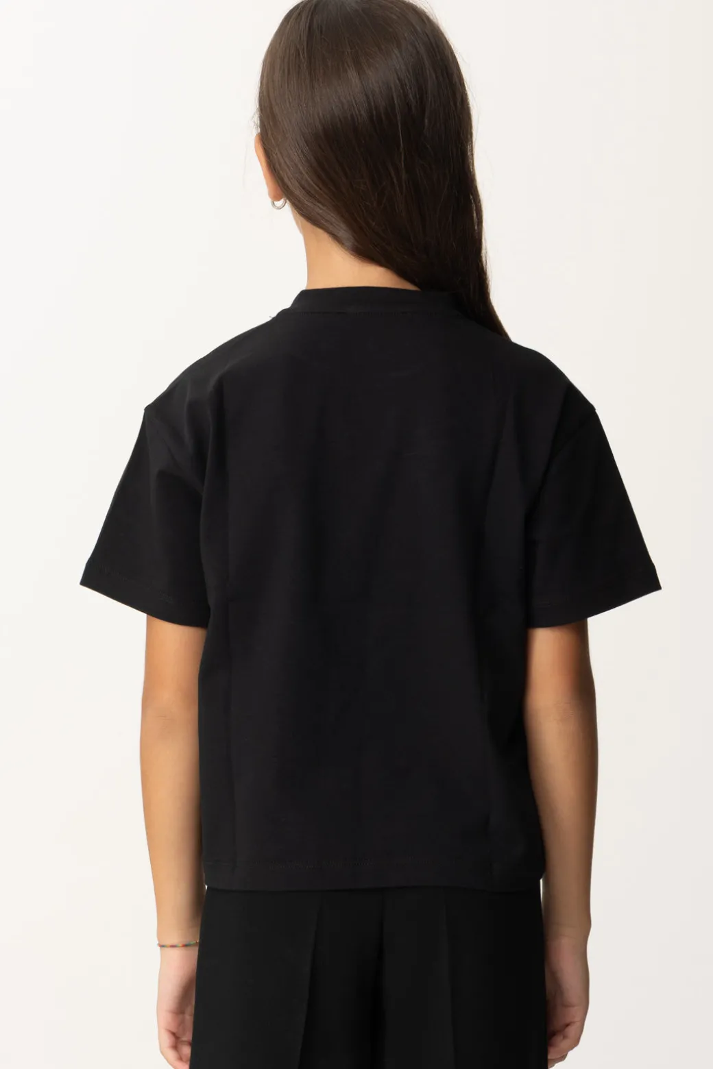 Elisabetta Franchi Bambina T-shirt con Maxi Stampa Ef
