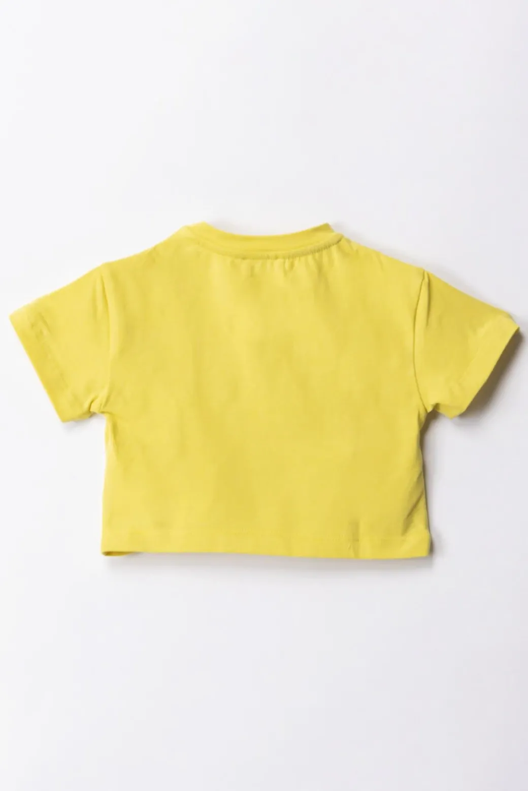 Elisabetta Franchi Bambina T-shirt con Ricamo Lettering e Charm