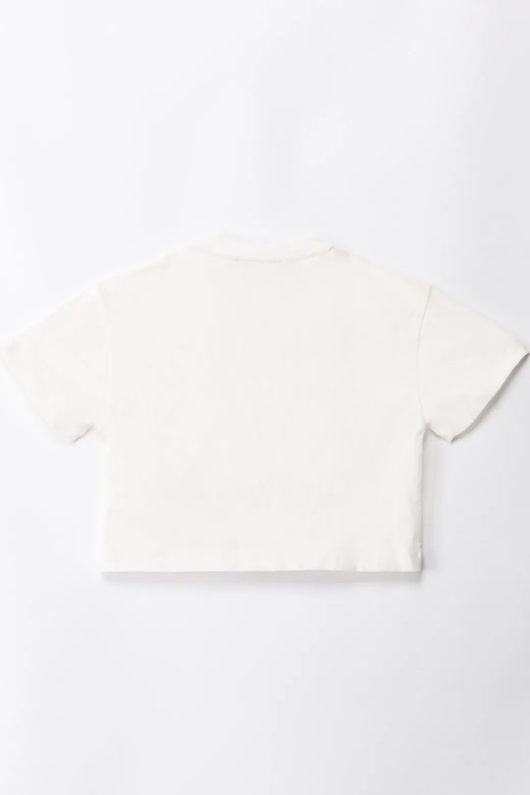 Elisabetta Franchi Bambina T-shirt con Ricamo Lettering e Charm