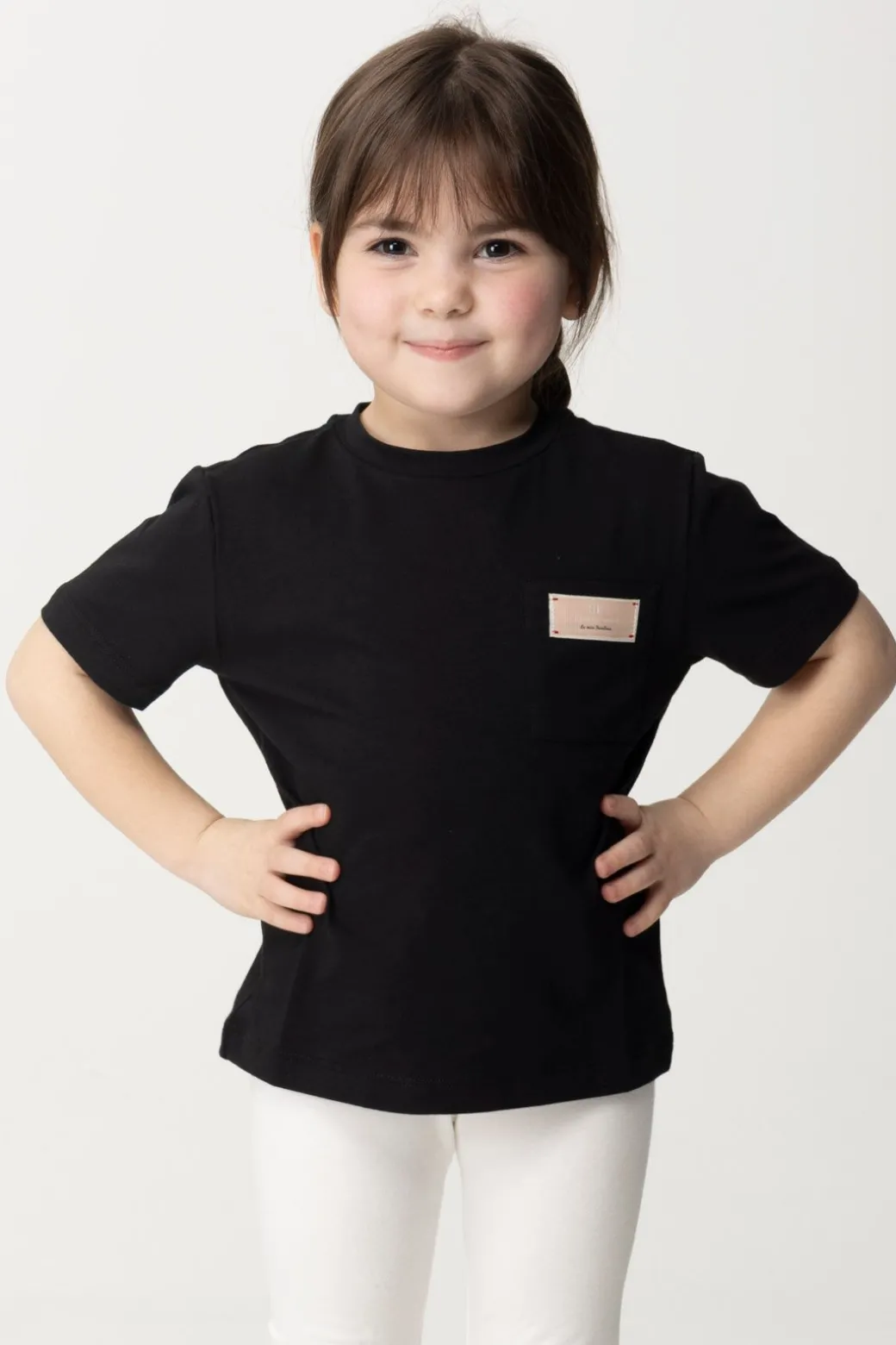 Elisabetta Franchi Bambina T-shirt con Taschino e Logo