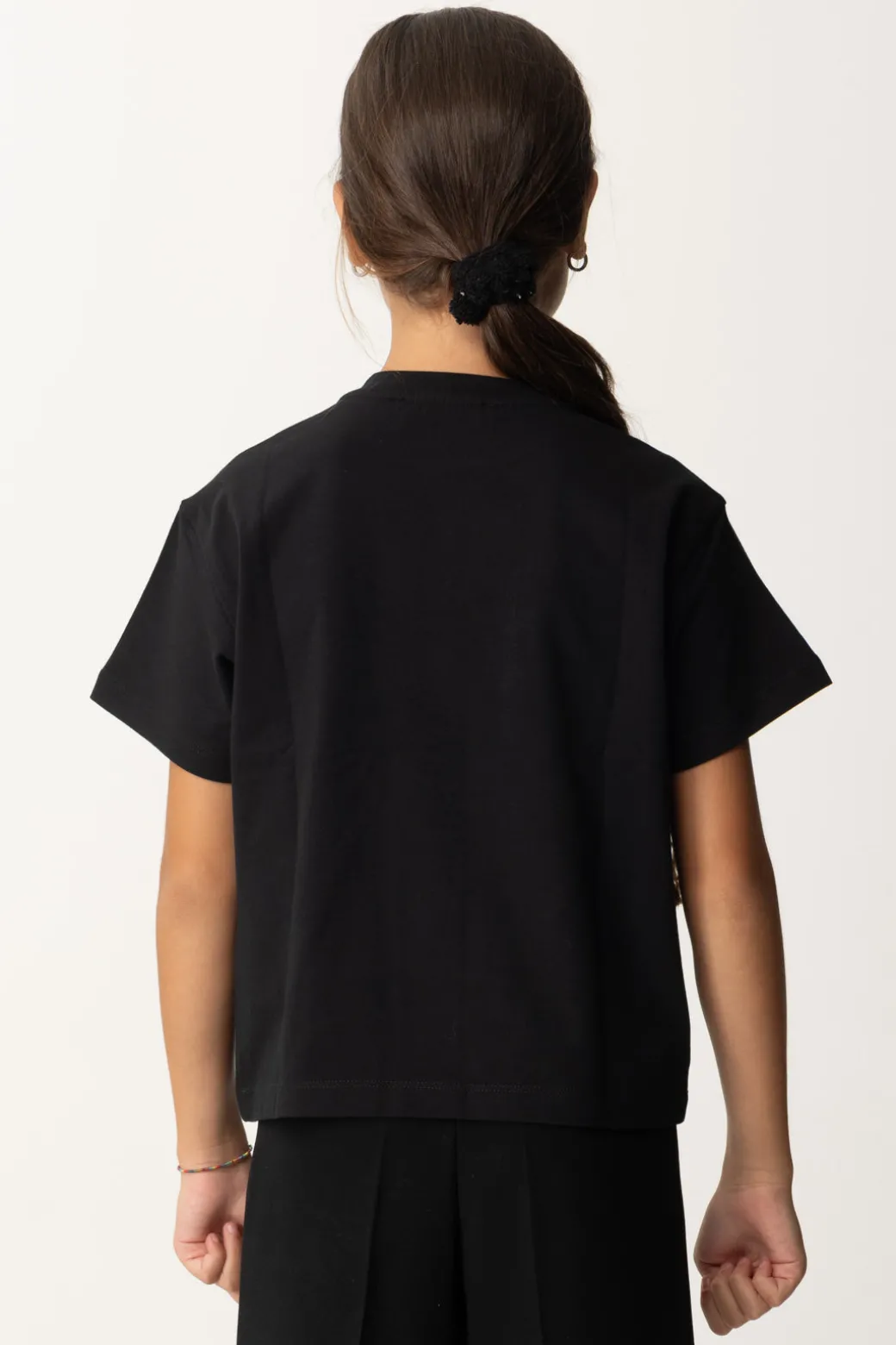 Elisabetta Franchi Bambina T-shirt con Toppa "1998"