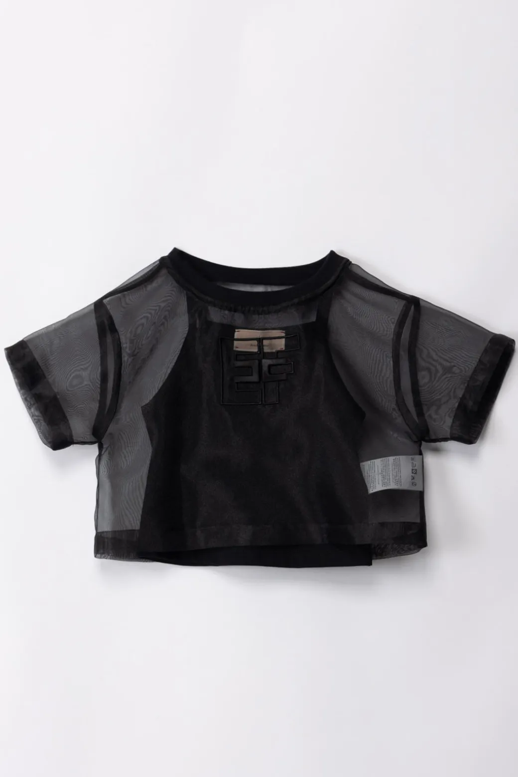 Elisabetta Franchi Bambina T-shirt In Organza