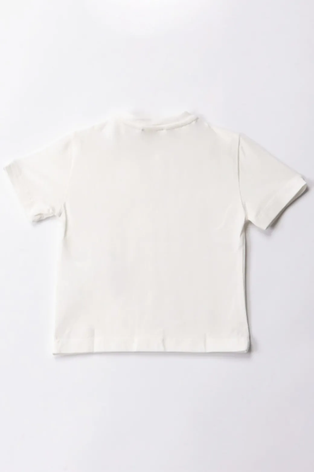 Elisabetta Franchi Bambina T-shirt Over con Applicazione Logo Cc