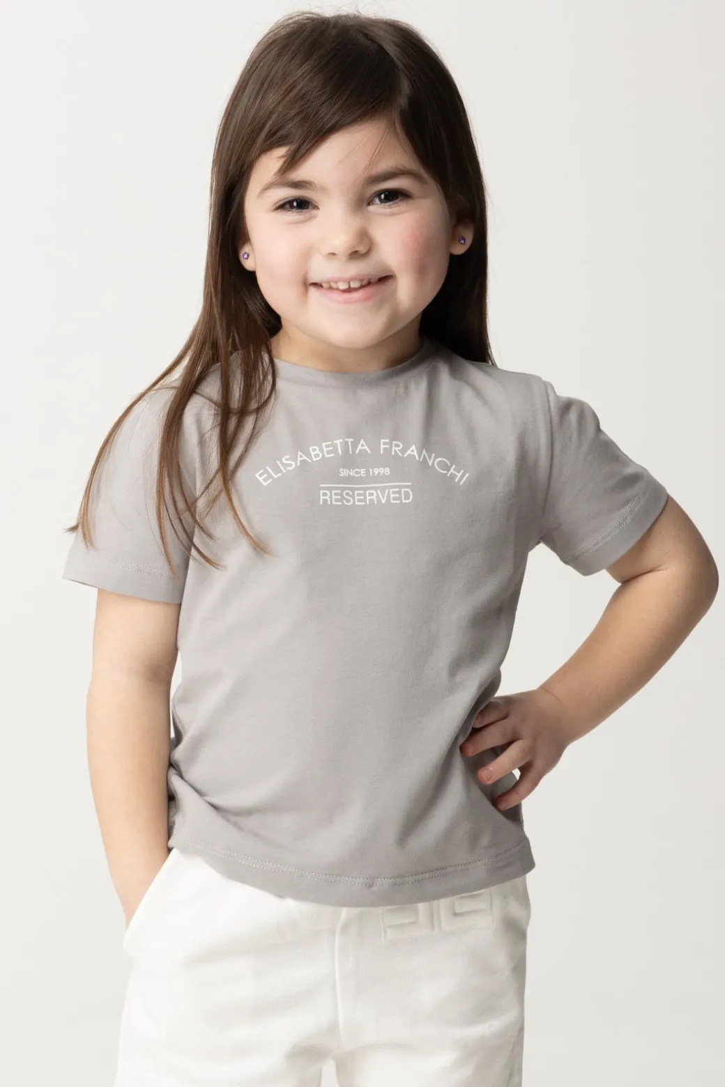 Elisabetta Franchi Bambina T-shirt Stampa Reserved
