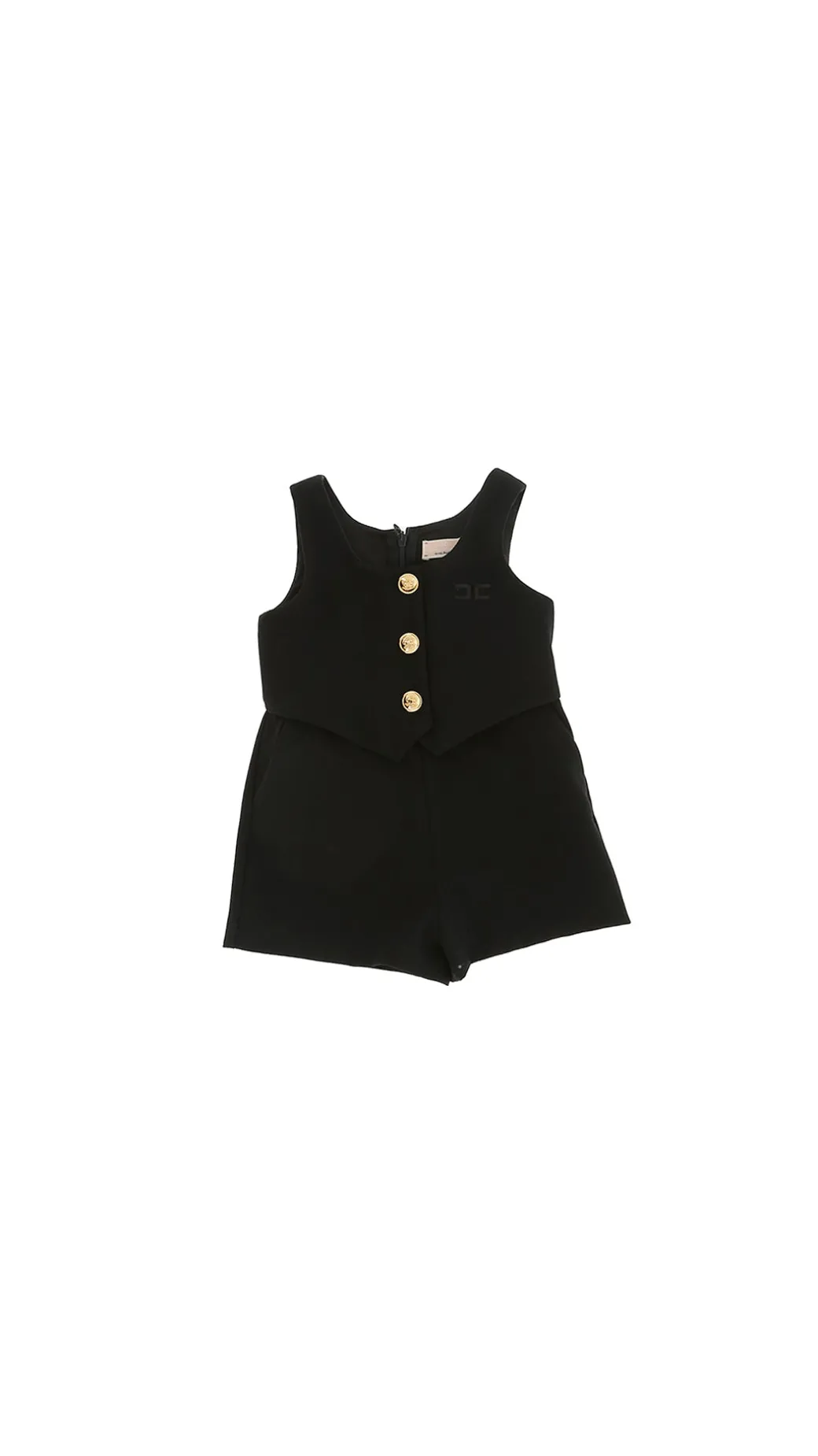 Elisabetta Franchi Bambina Tuta Corta con Gilet