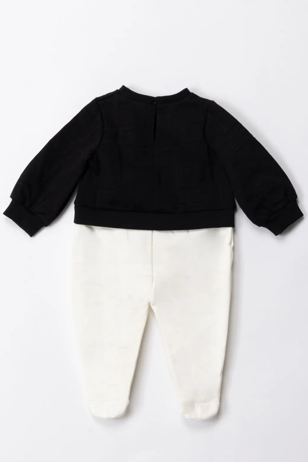 Elisabetta Franchi Bambina Tutina In Felpa con Logo Embossed