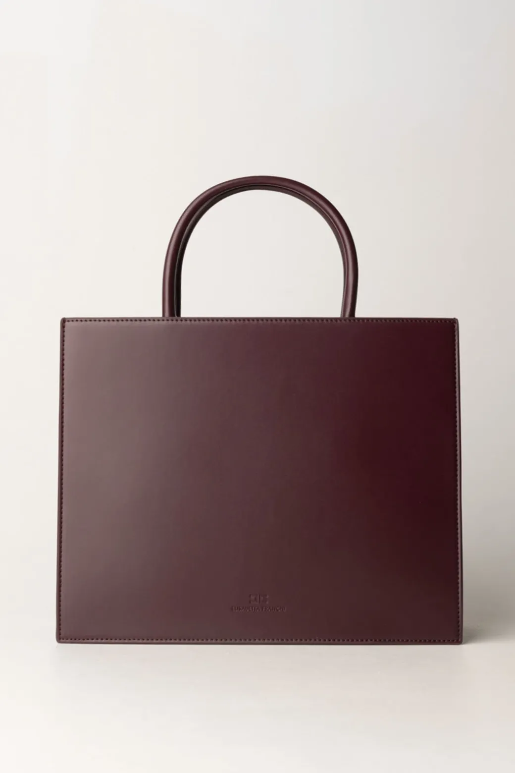 Donna Elisabetta Franchi Borsa a Mano Media con Logo