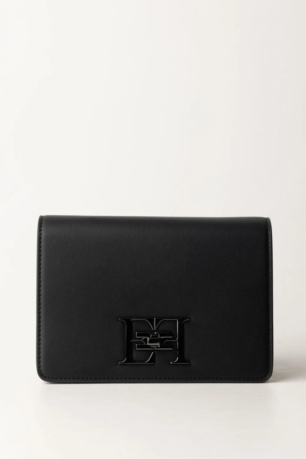 Donna Elisabetta Franchi Borsa a Tracolla con Logo In Metallo