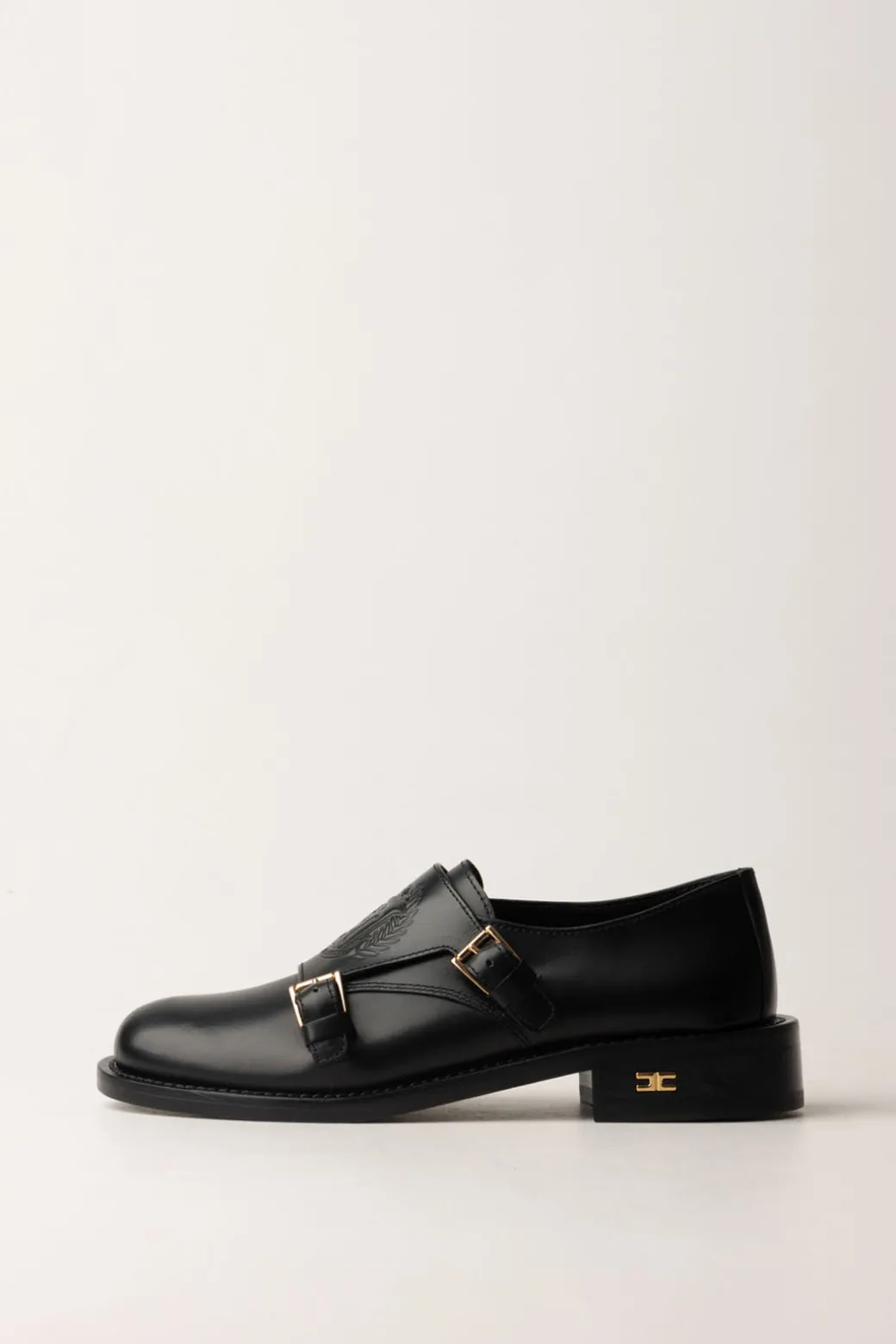 Donna Elisabetta Franchi Derby In Vitello con Patta