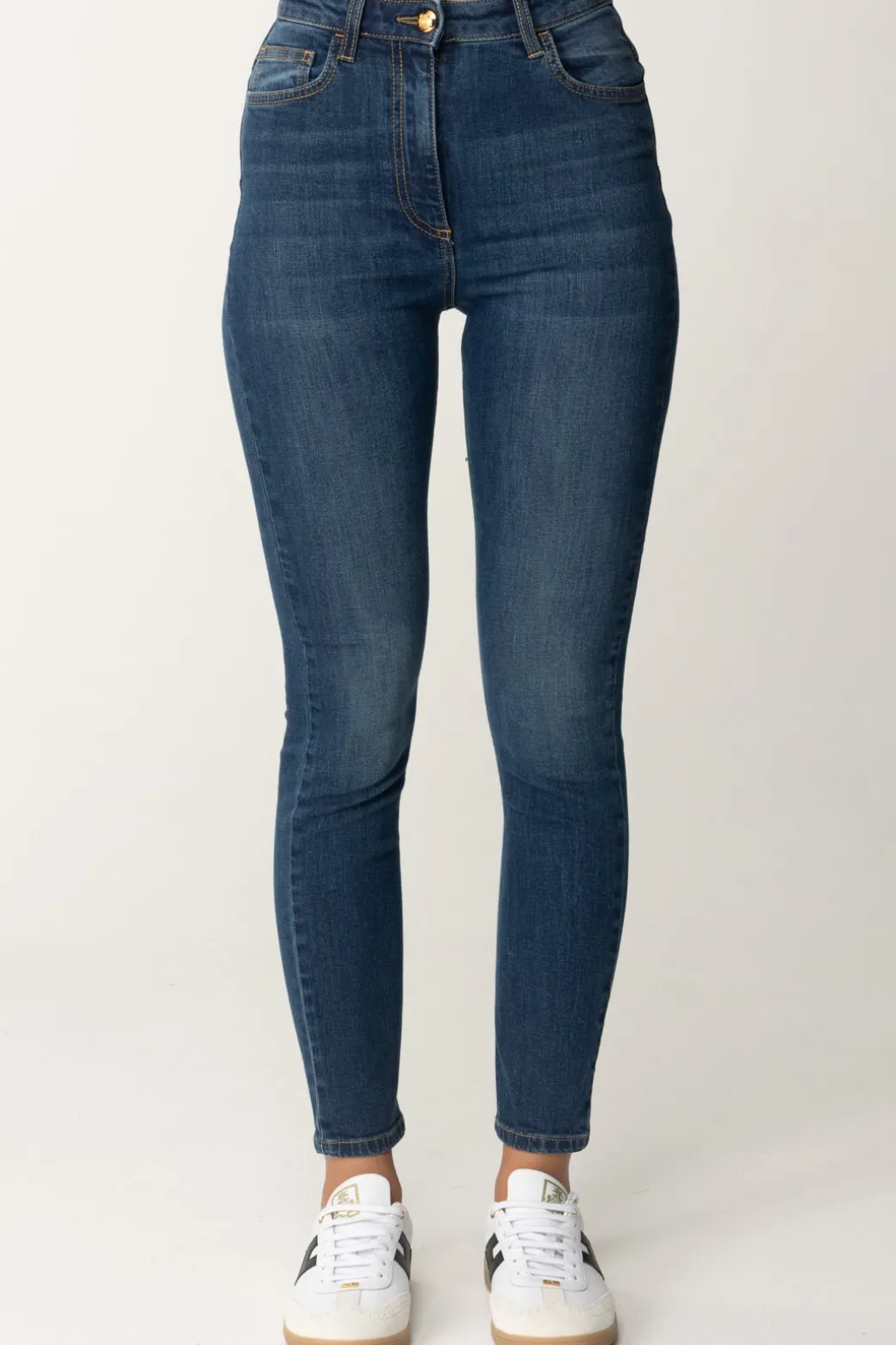 Donna Elisabetta Franchi Jeans Skinny Stretch