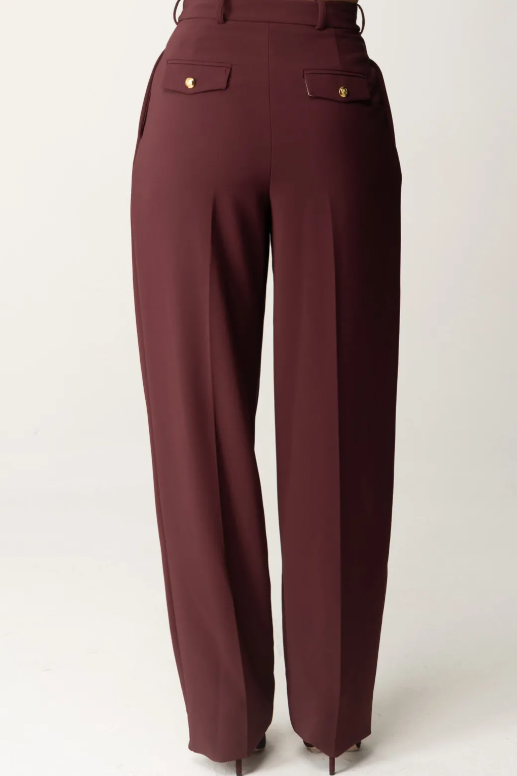 elisabetta_franchi_pantaloni_classici_con_doppia_pincesrouge_noir_3.webp Donna Elisabetta Franchi Pantaloni Classici con Doppia Pinces
