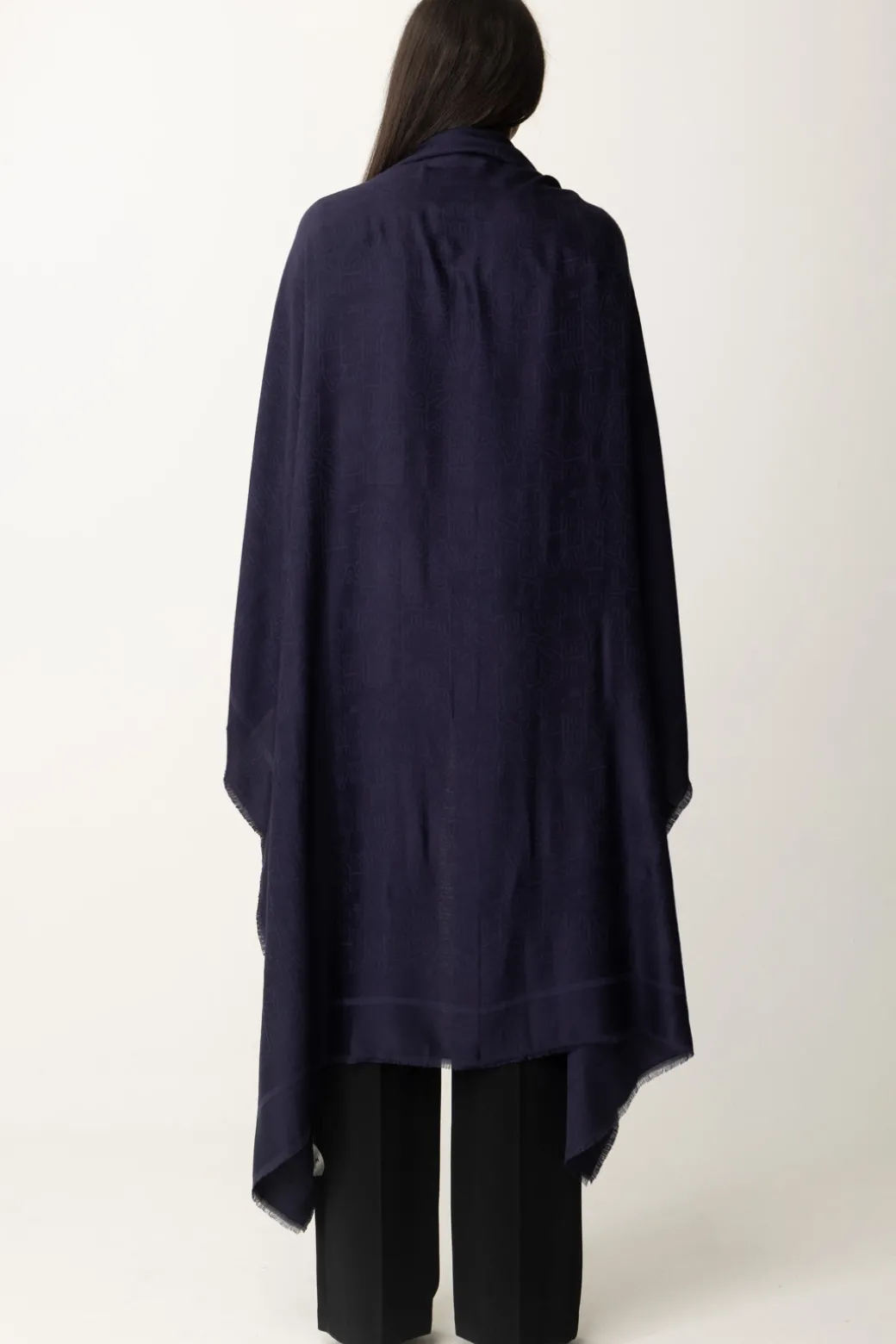 Donna Elisabetta Franchi Pashmina In Viscosa Modal