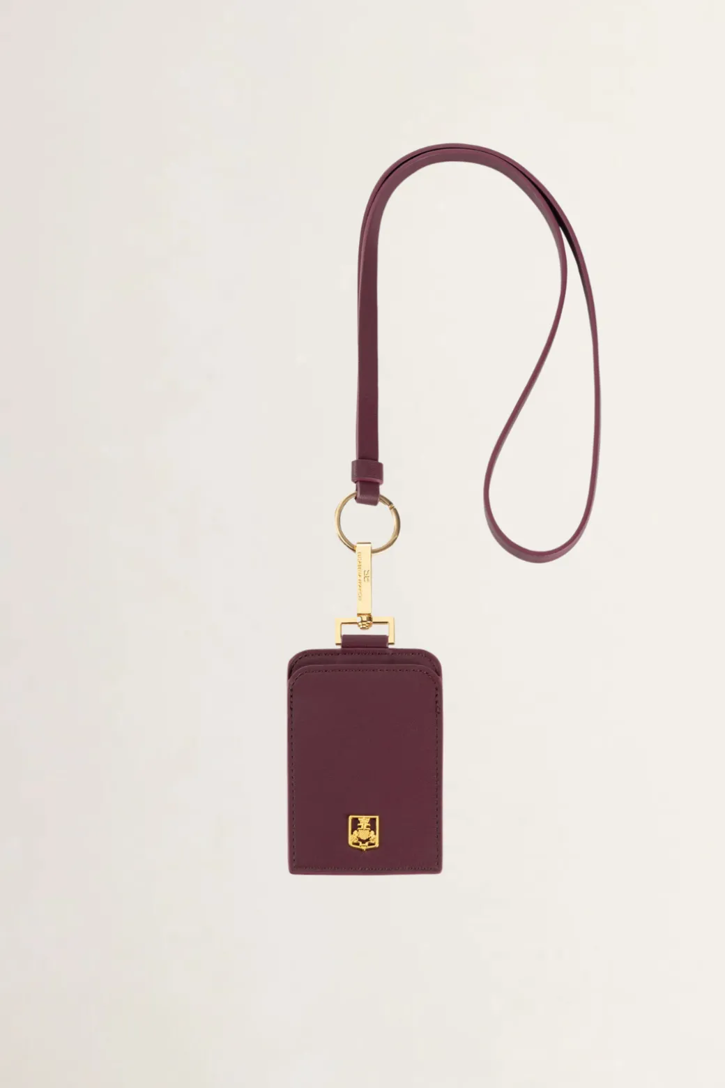 Donna Elisabetta Franchi Porta Badge Effetto Pelle
