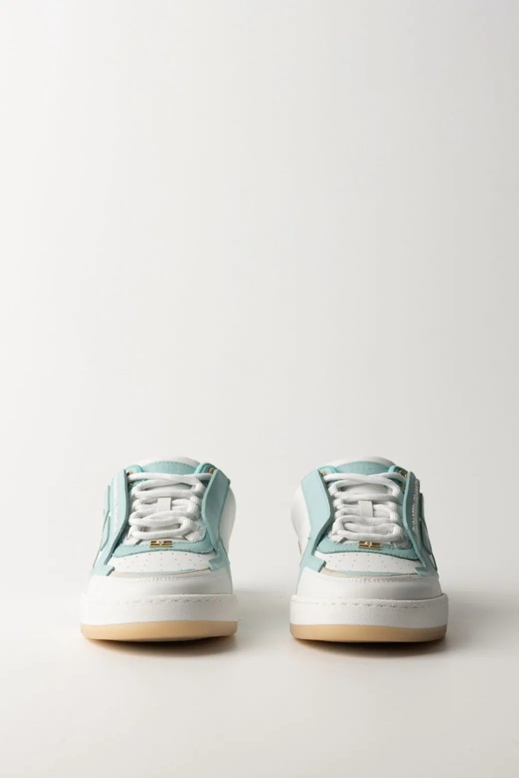 Donna Elisabetta Franchi Sneakers Bicolor con Logo Cc