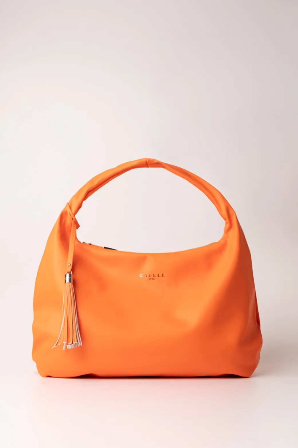 Donna Gaëlle Paris Borsa a Spalla Media con Logo e Nappina