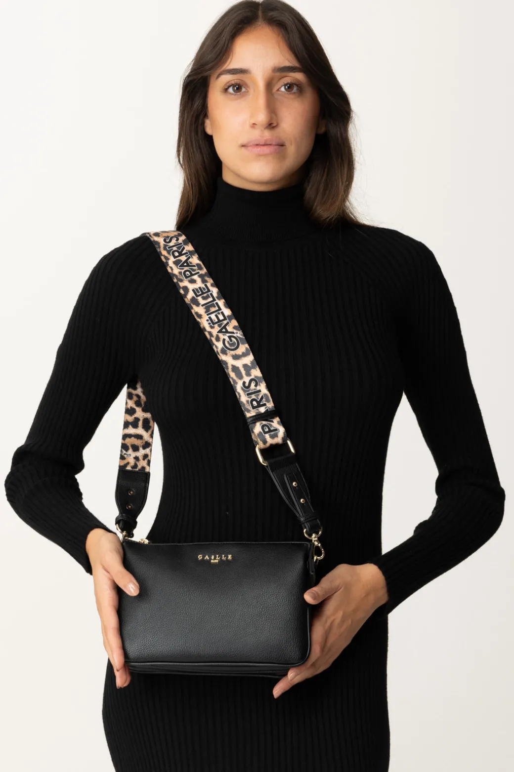 Donna Gaëlle Paris Borsa con Tracolla Animalier