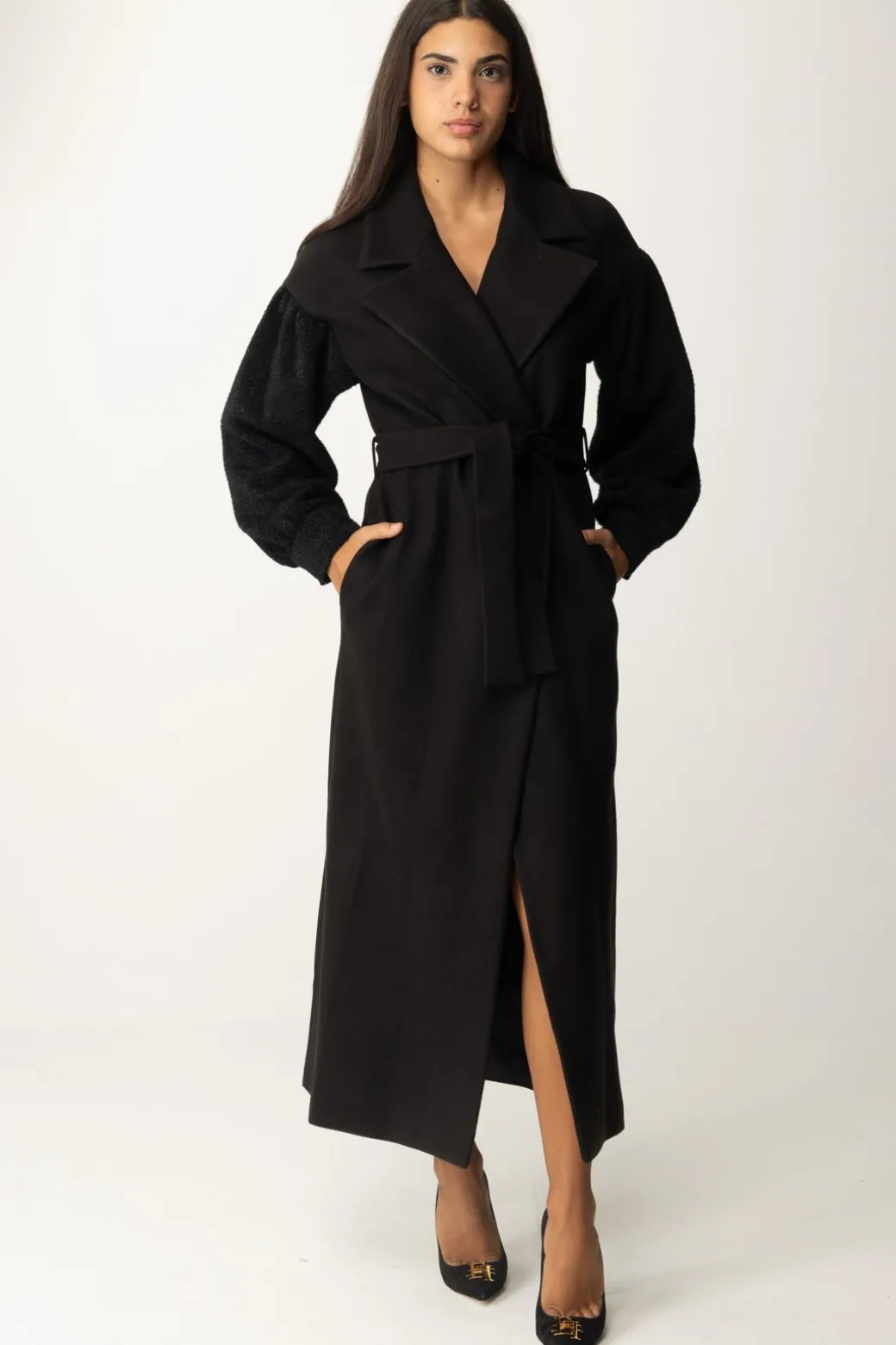 Donna Gaëlle Paris Cappotto con Cintura