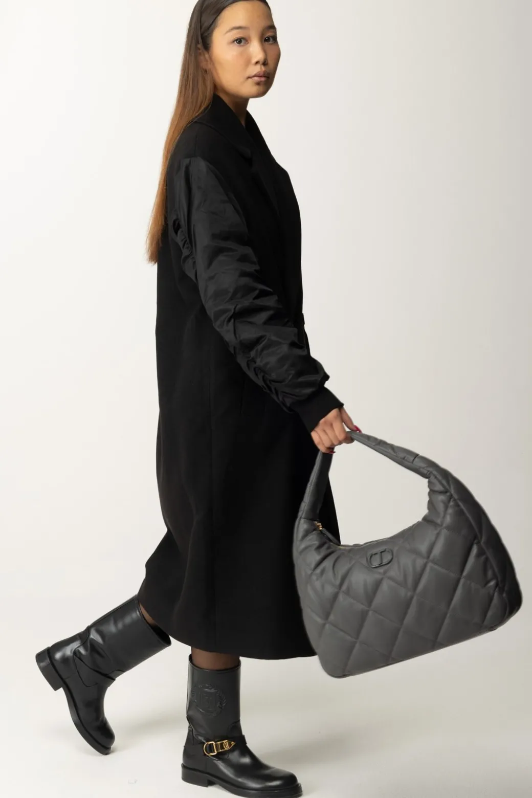 Donna Gaëlle Paris Cappotto con Maniche Bomber