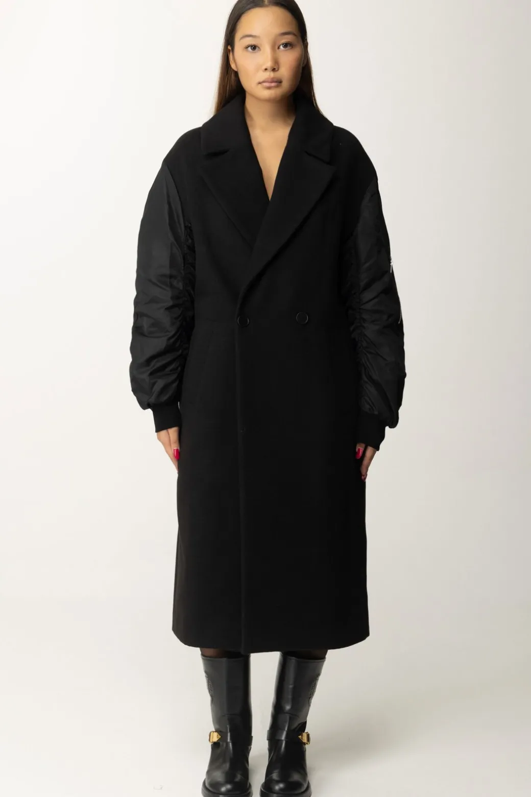 Donna Gaëlle Paris Cappotto con Maniche Bomber