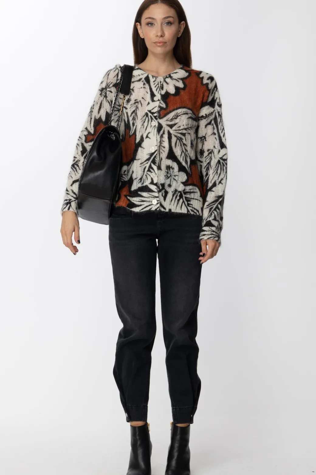 Donna Gaëlle Paris Jeans con Bottoncini