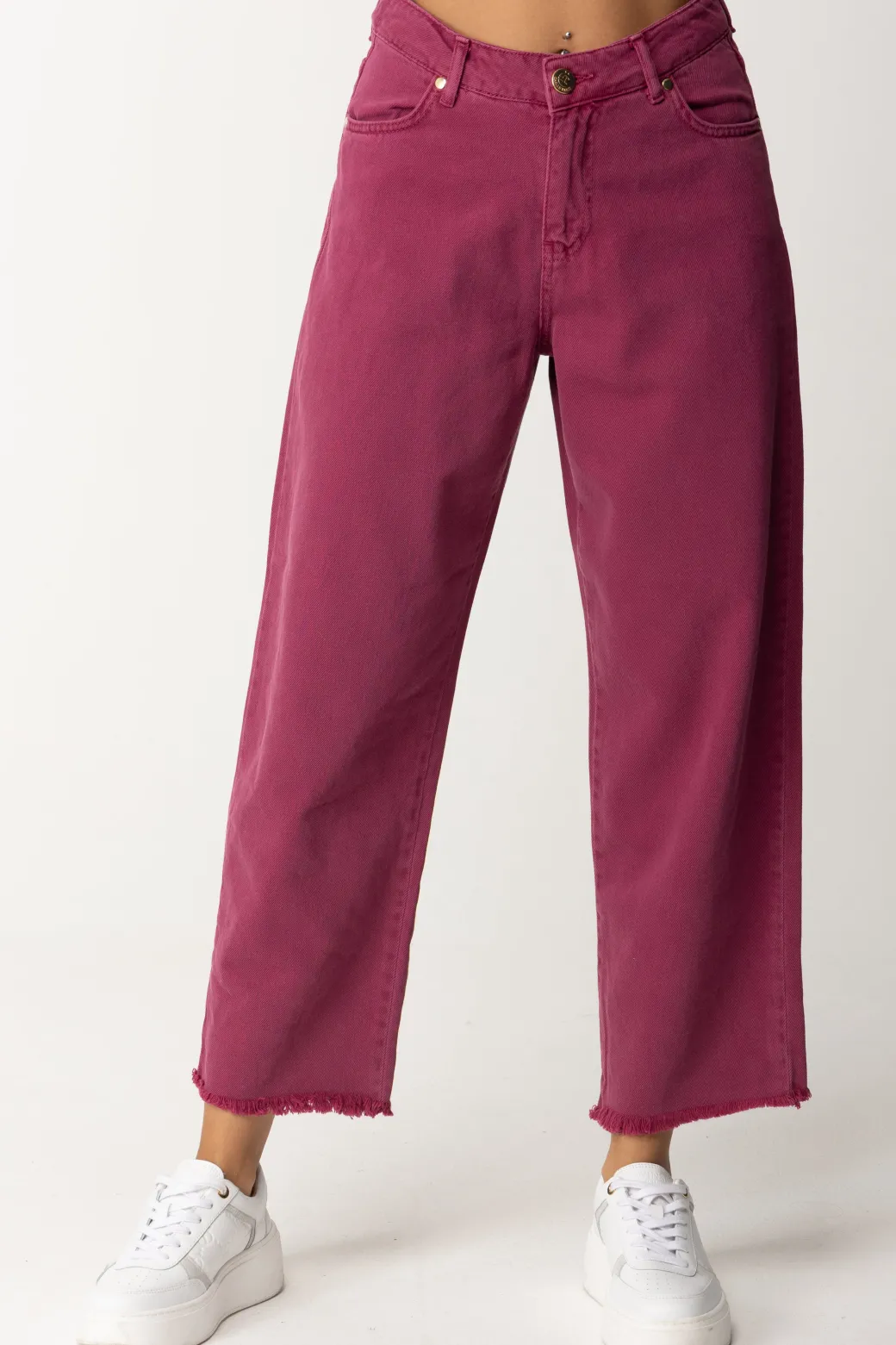 Donna Gaëlle Paris Jeans Crop
