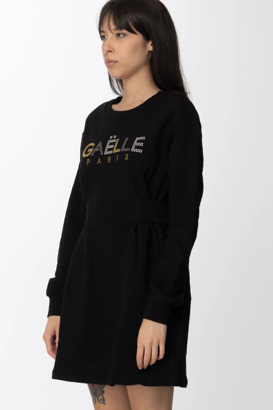 Donna Gaëlle Paris Maxi Abito In Felpa