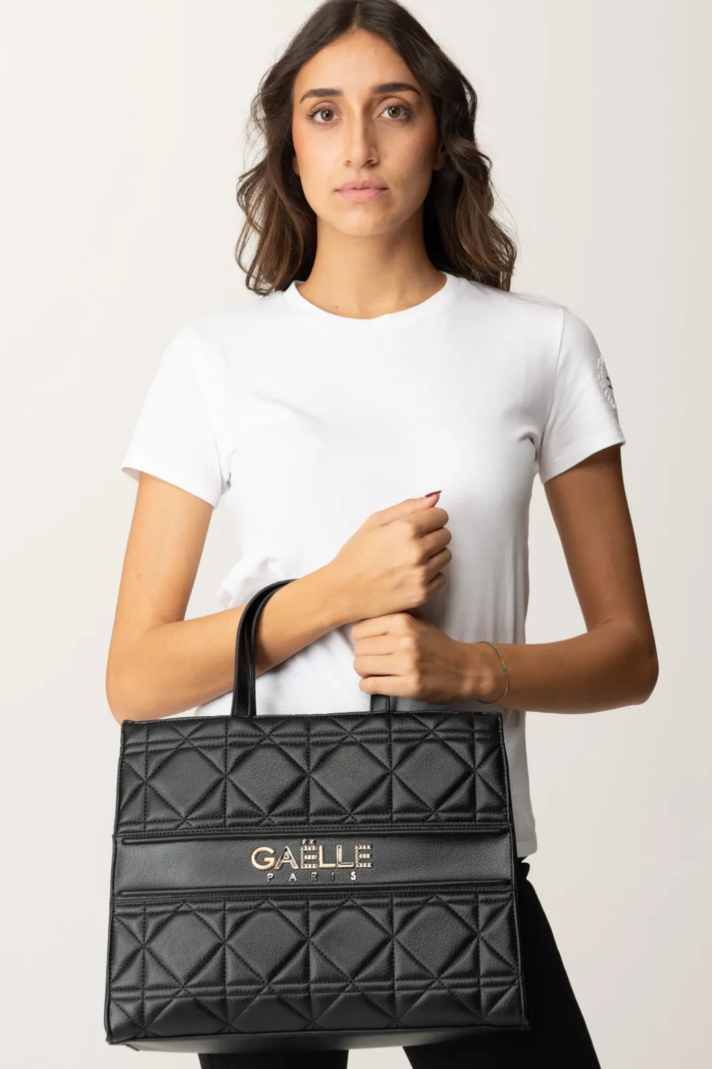 Donna Gaëlle Paris Maxi Shopper Trapuntata