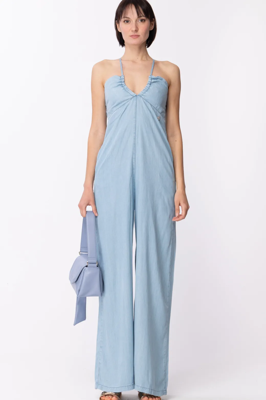 Donna Gaëlle Paris Maxi Tuta In Jeans