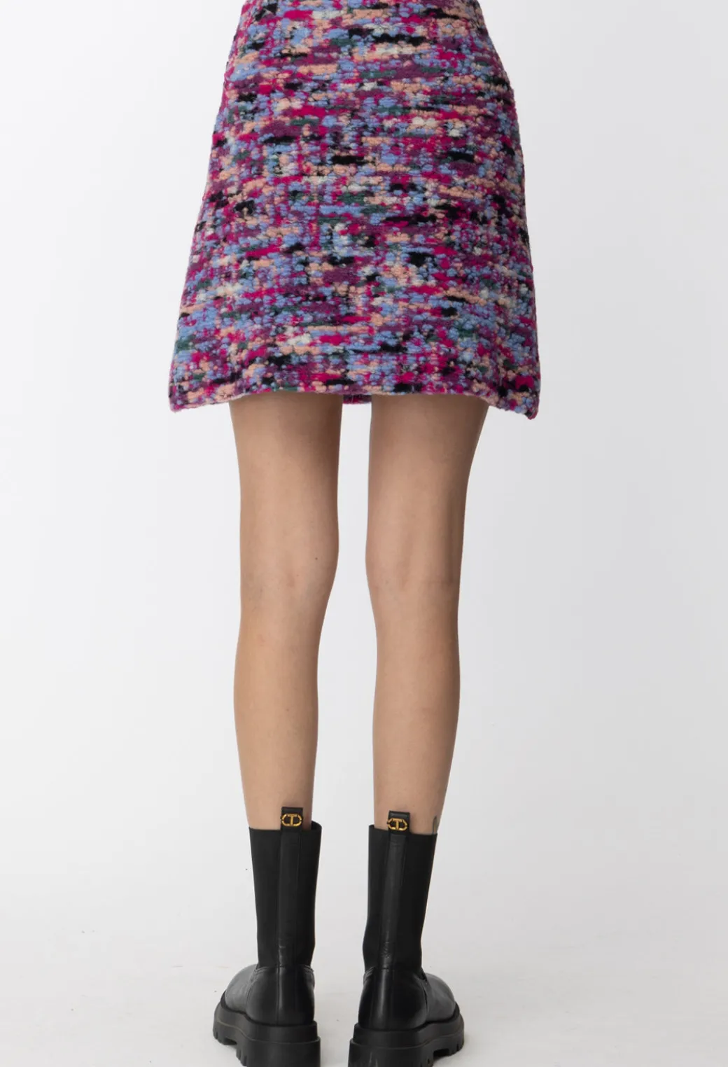 Donna Gaëlle Paris Minigonna In Panno Multicolor