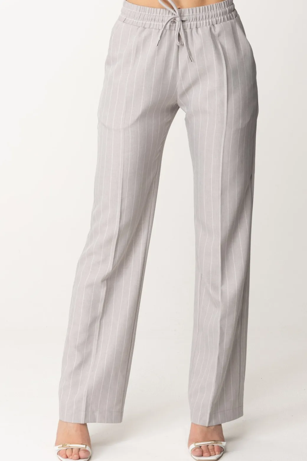 Donna Gaëlle Paris Pantaloni Gessati