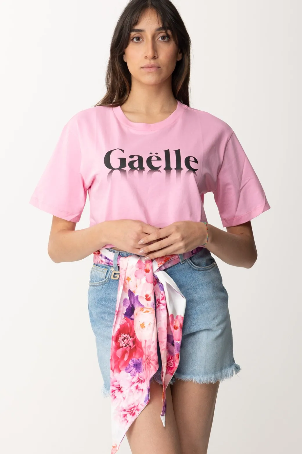 Donna Gaëlle Paris T-shirt con Stampa