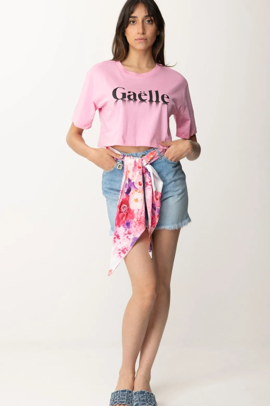 Donna Gaëlle Paris T-shirt con Stampa